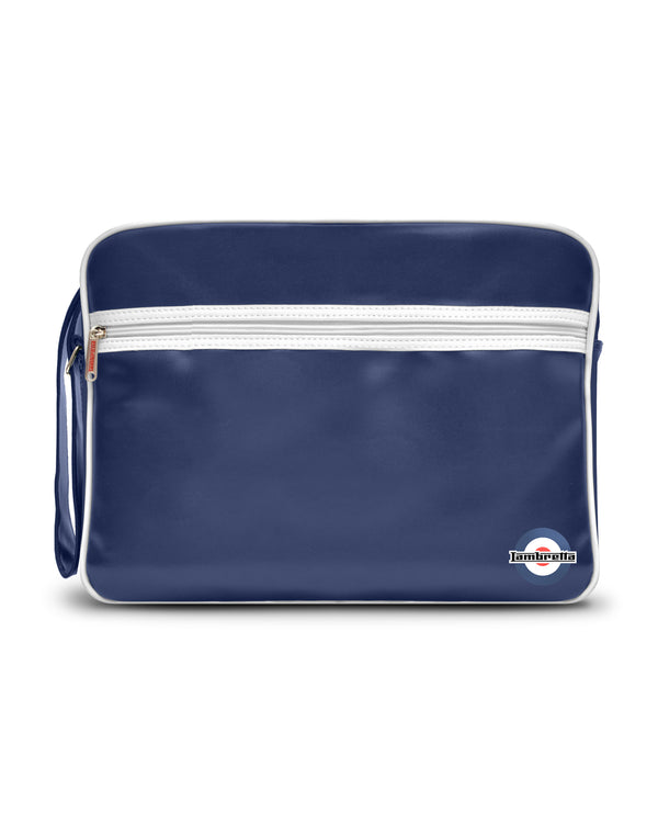 lambretta Retro Flight Bag Navy/White