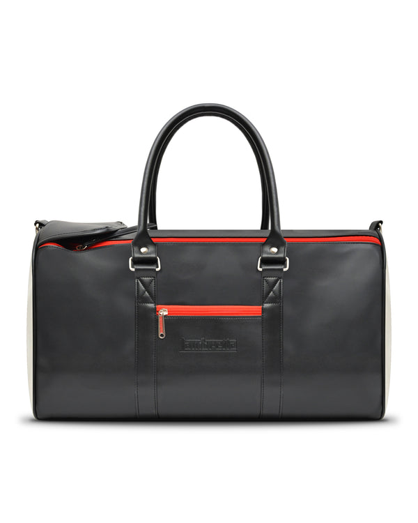 lambretta Retro Sports Bag Large Black/White