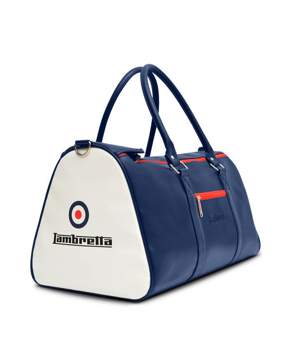 Lambretta Retro Sports Bag Large Navy/White