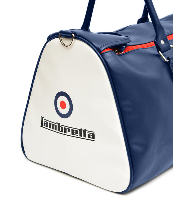 Lambretta Retro Sports Bag Large Navy/White