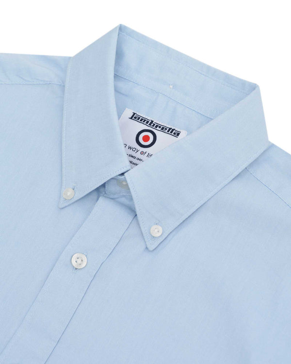 Lambretta S/S Oxford Shirt Sky Blue