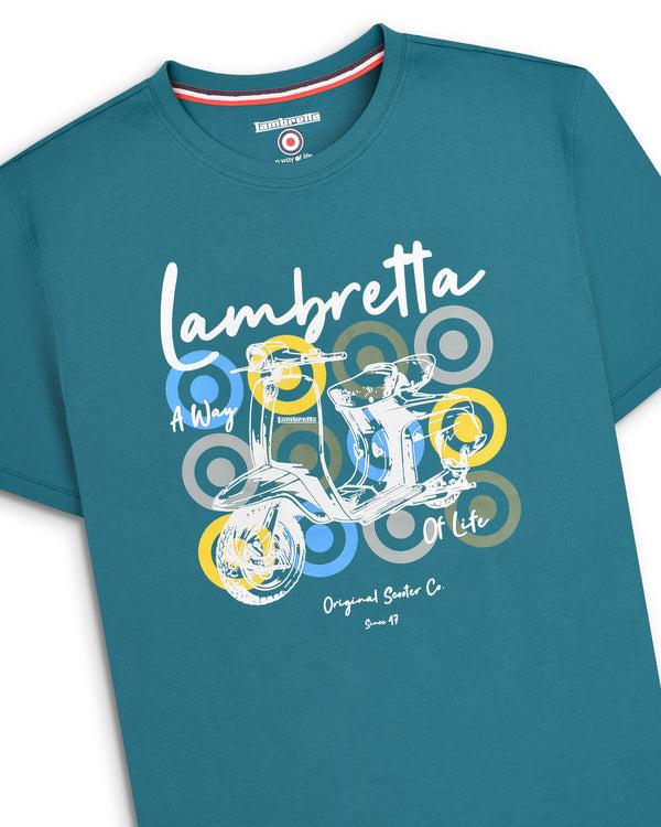 Lambretta Scooter Brand Tee Gulf Coast