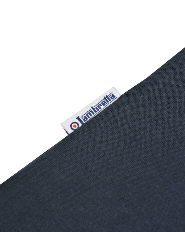 Lambretta Scooter Flag Tee Navy