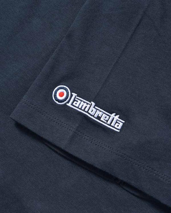 Lambretta Scooter Tee Navy
