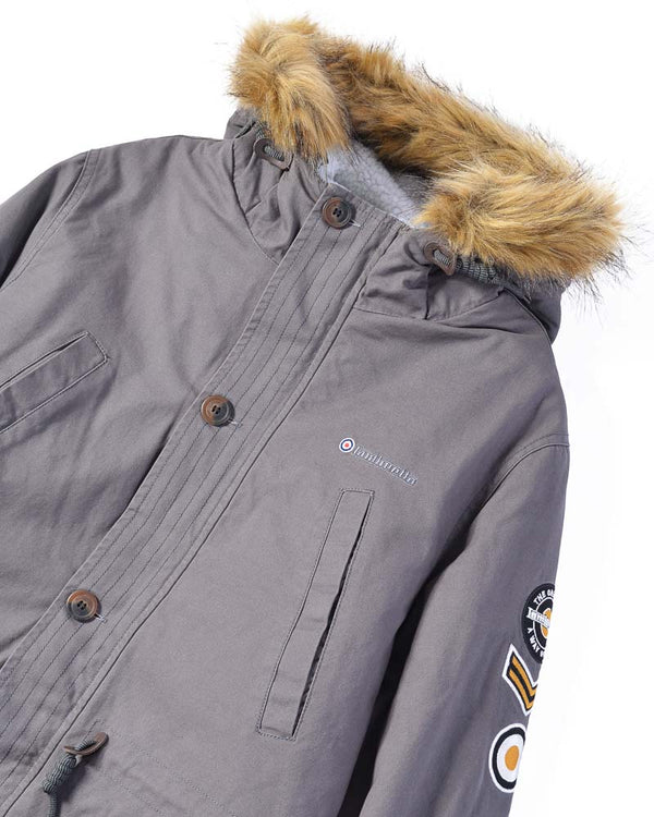 Lambretta Sherpa Lined Parka Iron