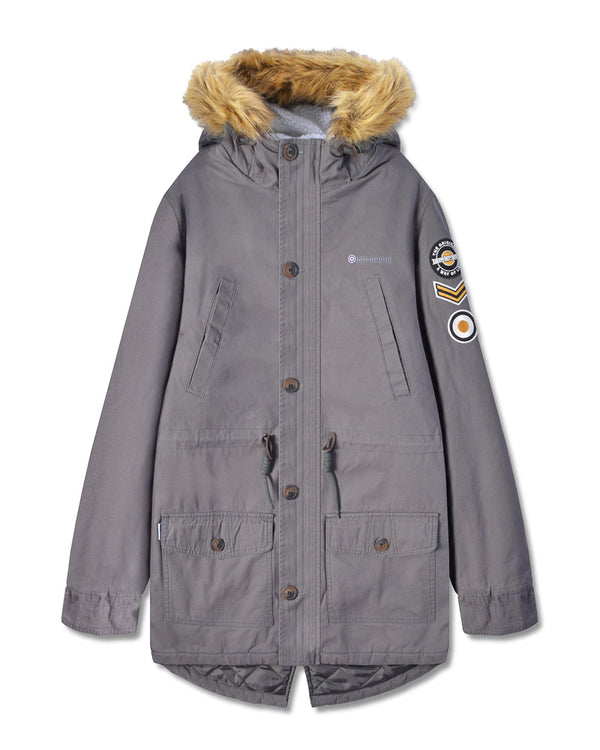 lambretta Sherpa Lined Parka Iron