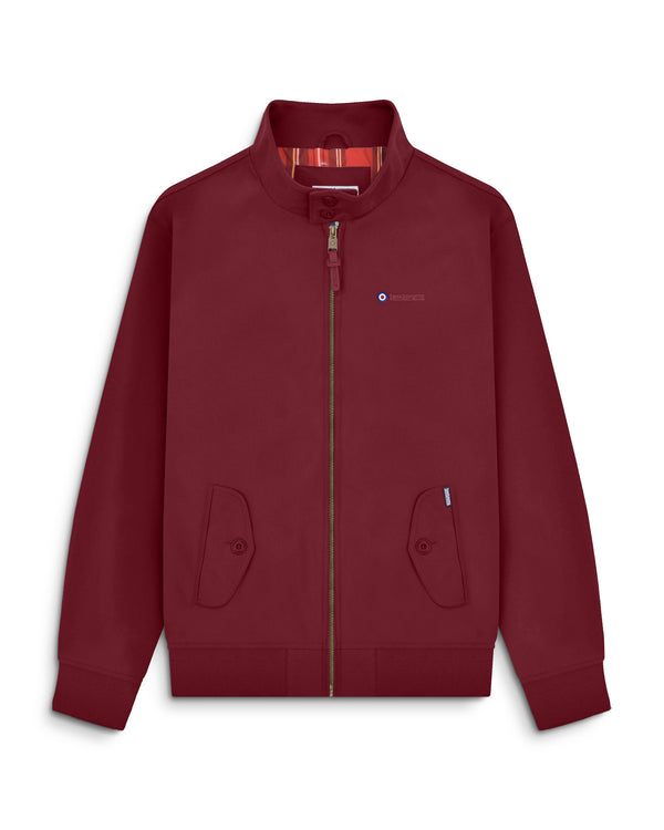 lambretta Shower Resistant Harrington Burgundy