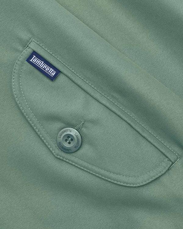 Lambretta Shower Resistant Harrington Hedge Green