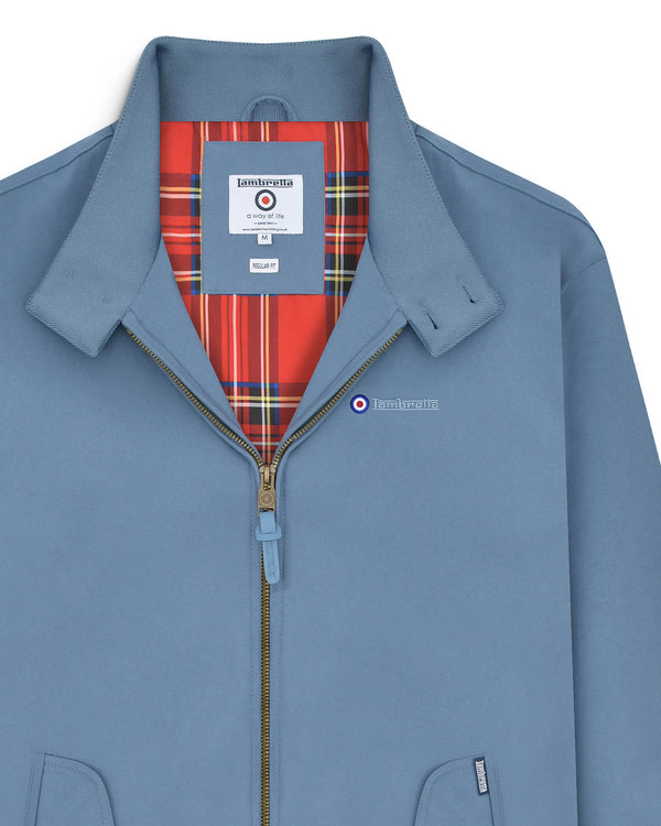 Lambretta Shower Resistant Harrington Mid Blue