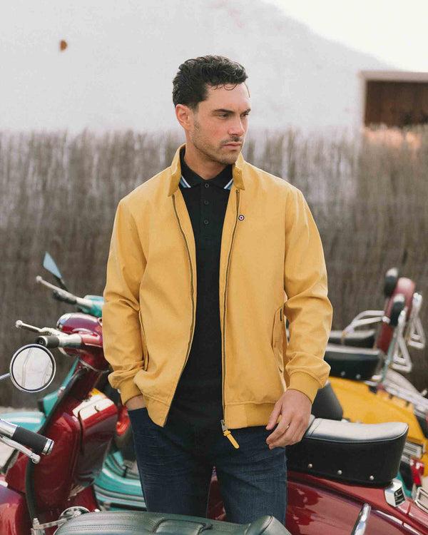 Lambretta Shower Resistant Harrington Mustard