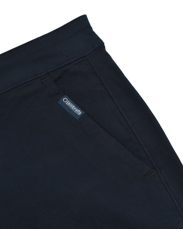 Lambretta Straight Leg Twill Chino Navy