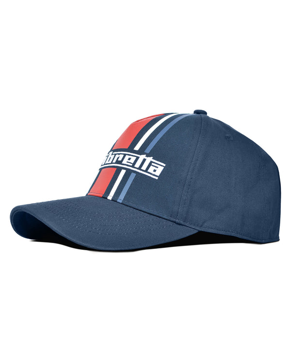 Lambretta Stripe Cap Navy