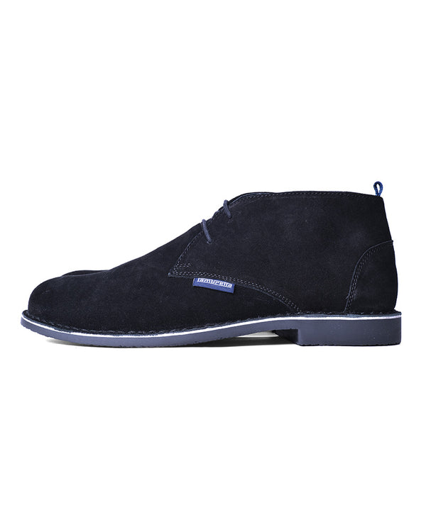 Lambretta Suede Desert Boot Black