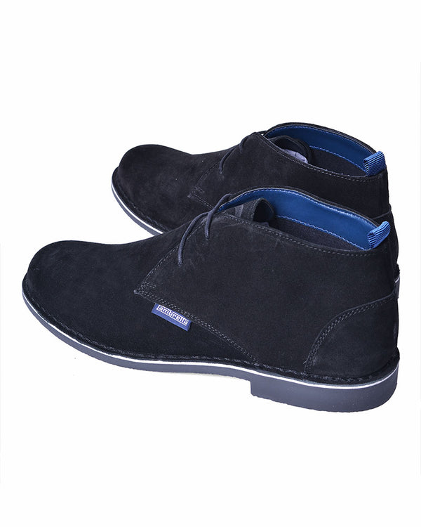 Lambretta Suede Desert Boot Black