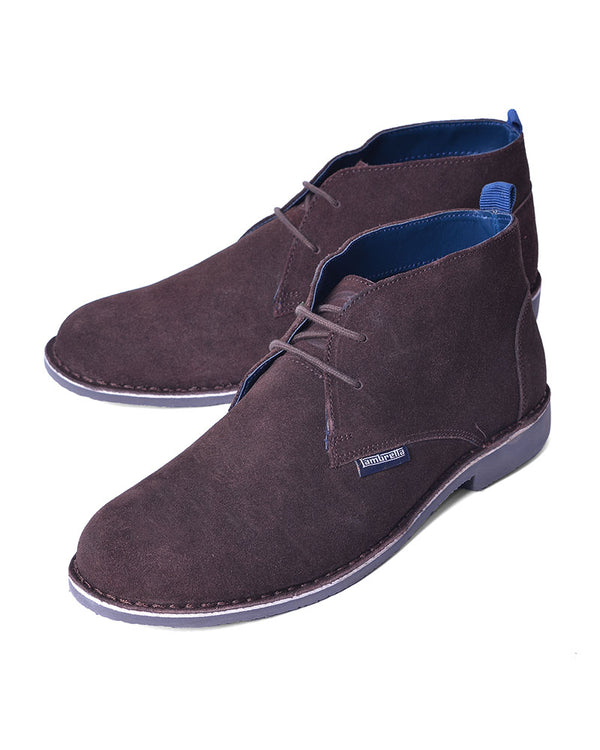 lambretta Suede Desert Boot Brown