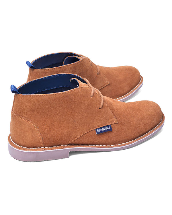 Lambretta Suede Desert Boot Tan
