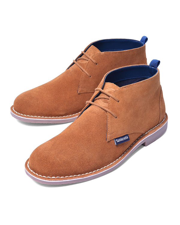 lambretta Suede Desert Boot Tan
