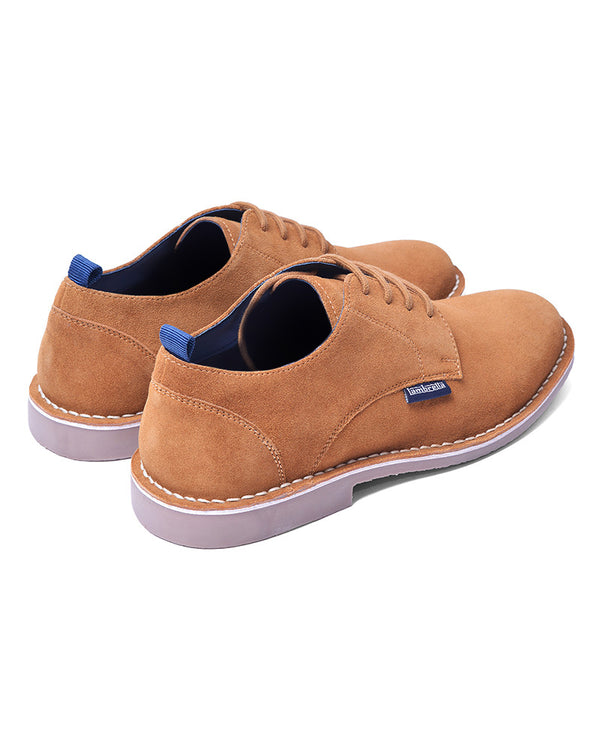 Lambretta Suede Desert Shoe Tan