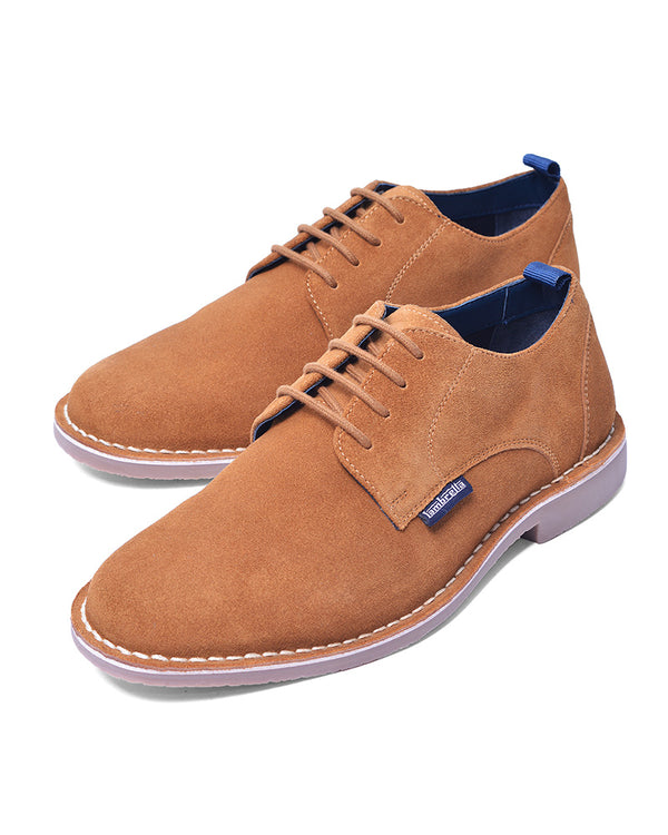lambretta Suede Desert Shoe Tan