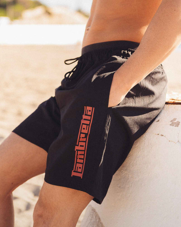 Lambretta Swim Short Black