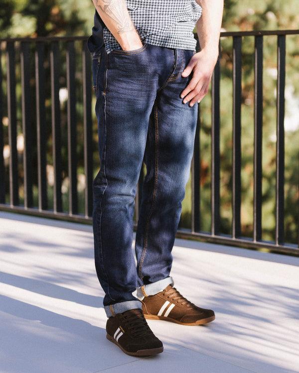 Lambretta Tackle Trainer Choc/Cream