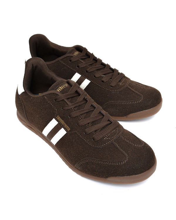 Lambretta Tackle Trainer Choc/Cream