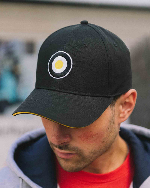 Lambretta Target Cap Black