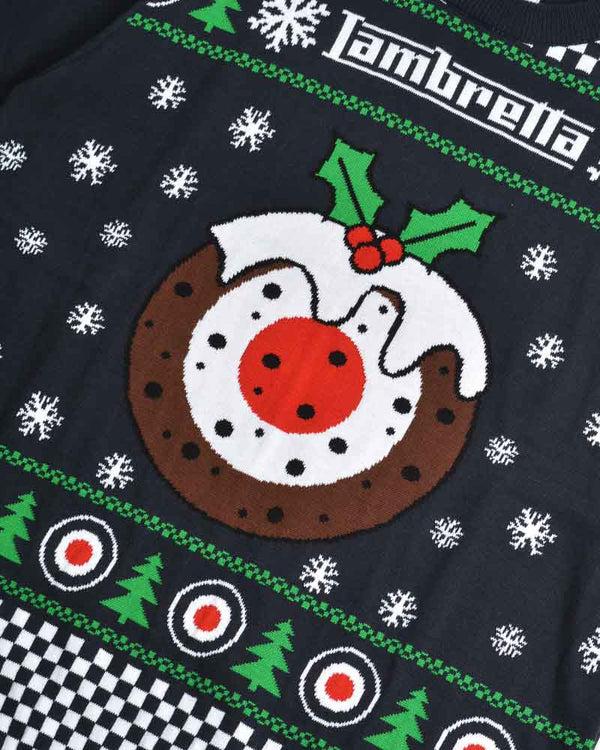 Lambretta Target Christmas Jumper Navy
