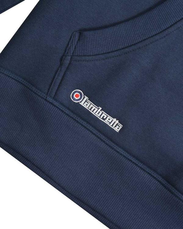 Lambretta Target Hoodie Navy