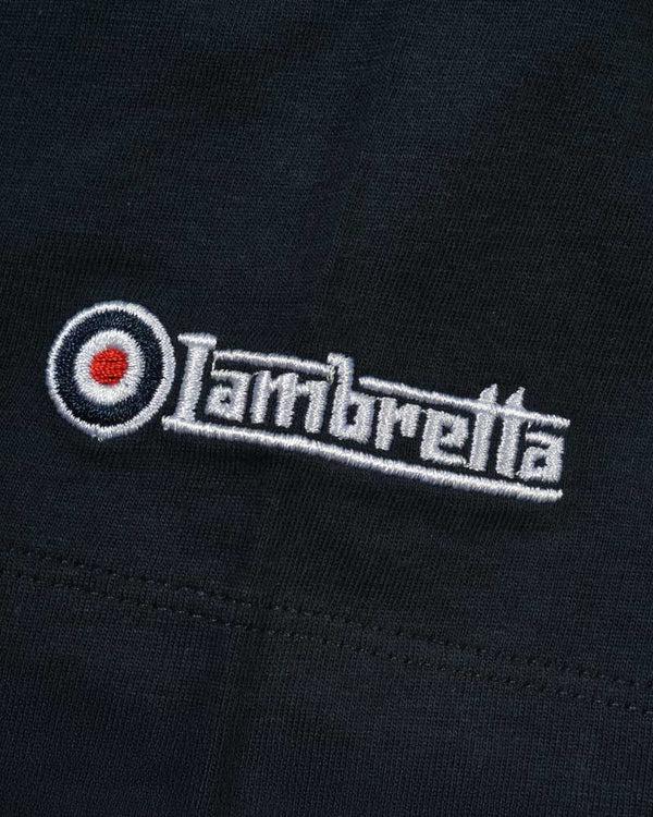 Lambretta Target Spray Tee Navy