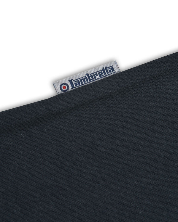 Lambretta Target Spray Tee Navy