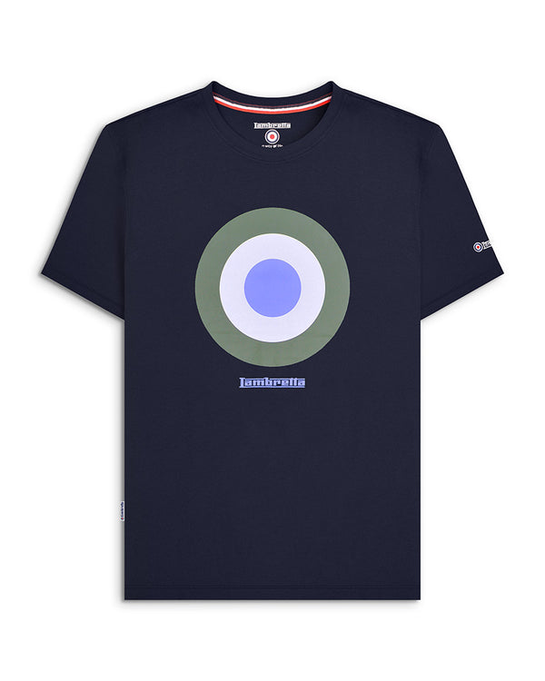 lambretta Target Tee Navy