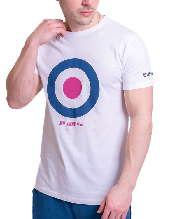 Lambretta Target Tee White