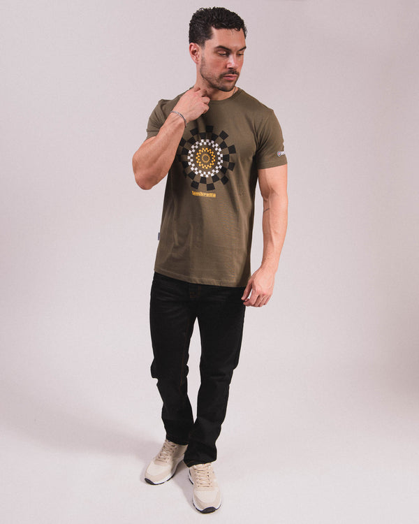 Lambretta Track Tee Khaki