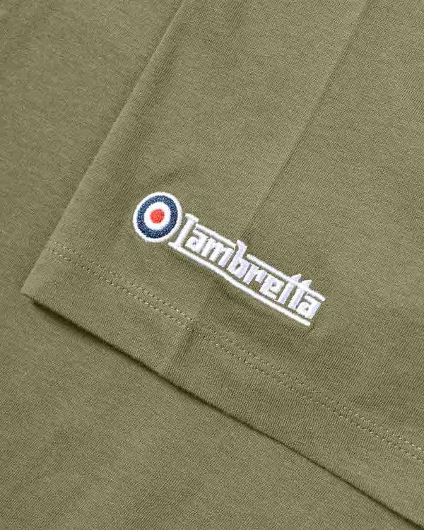 Lambretta Track Tee Khaki
