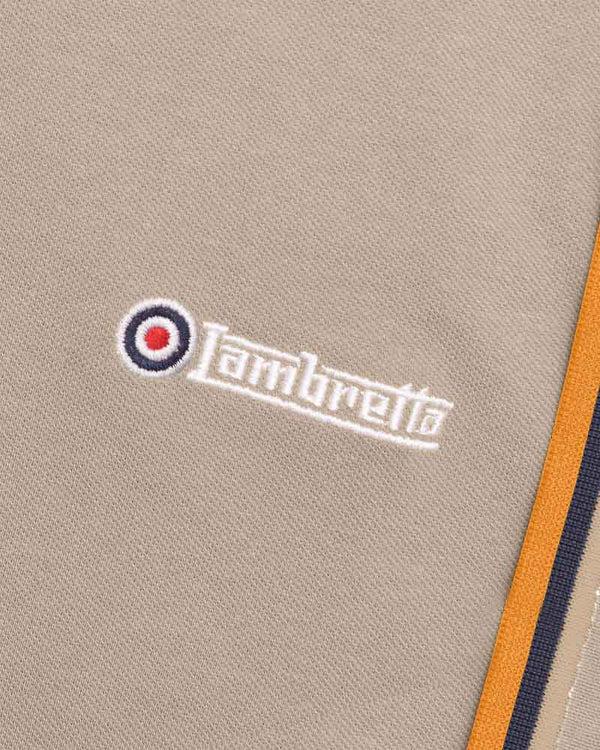 Lambretta Triple Tipped Polo Cashew