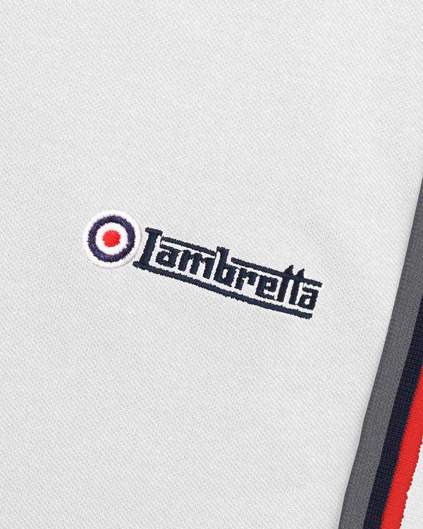 Lambretta Triple Tipped Polo White