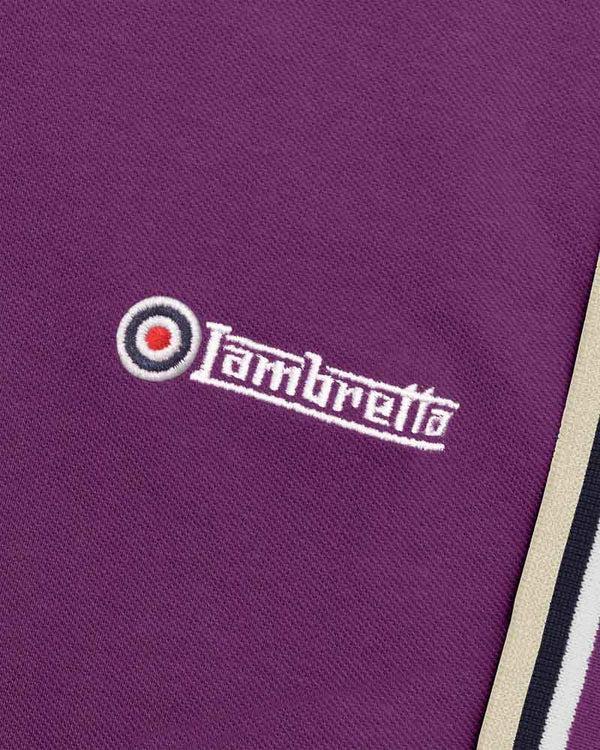 Lambretta Triple Tipped Polo Winter Bloom
