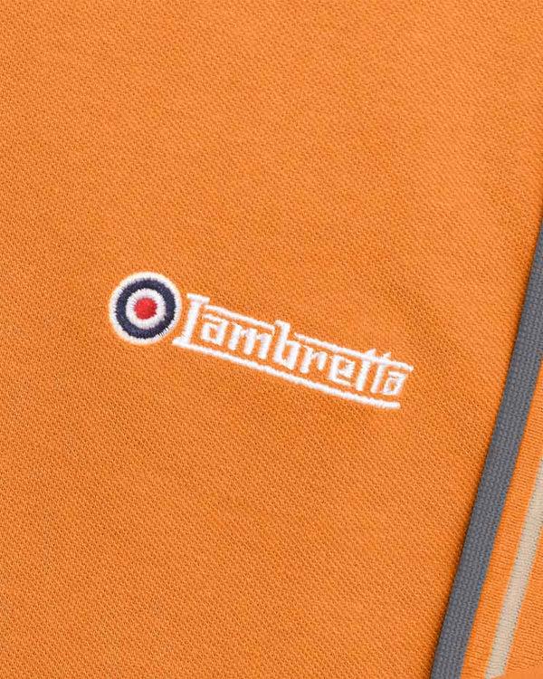 Lambretta Twin Tipped Polo Orange