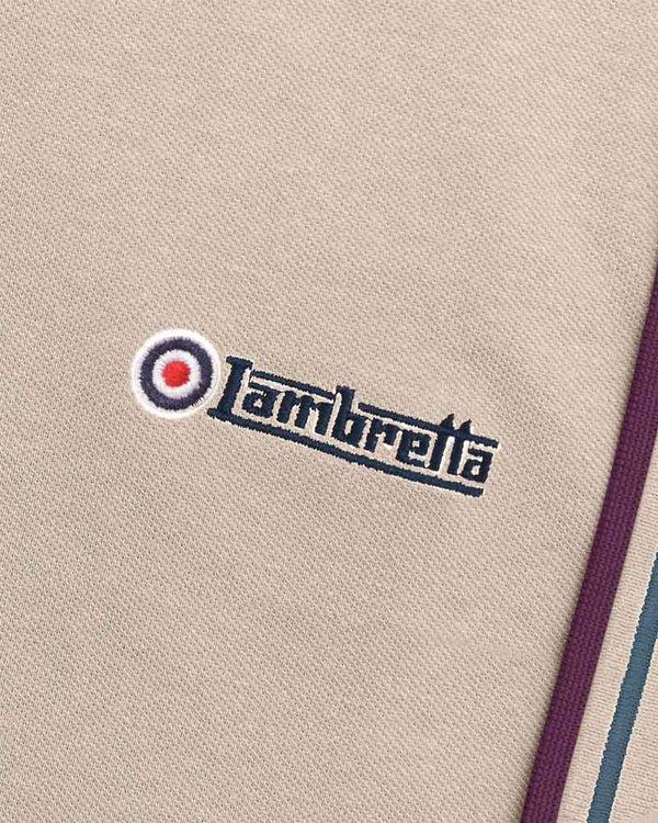 Lambretta Twin Tipped Polo Stone