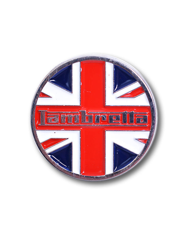 lambretta Union Flag Pin Badge Multicolor