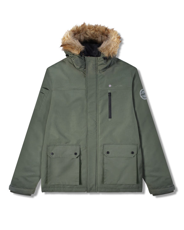 lambretta Utility Parka Khaki