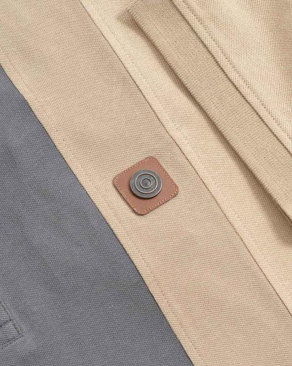 Lambretta Vintage Panel Polo Stone