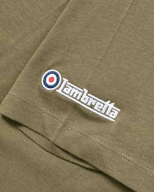 Lambretta Vinyl Tee Khaki