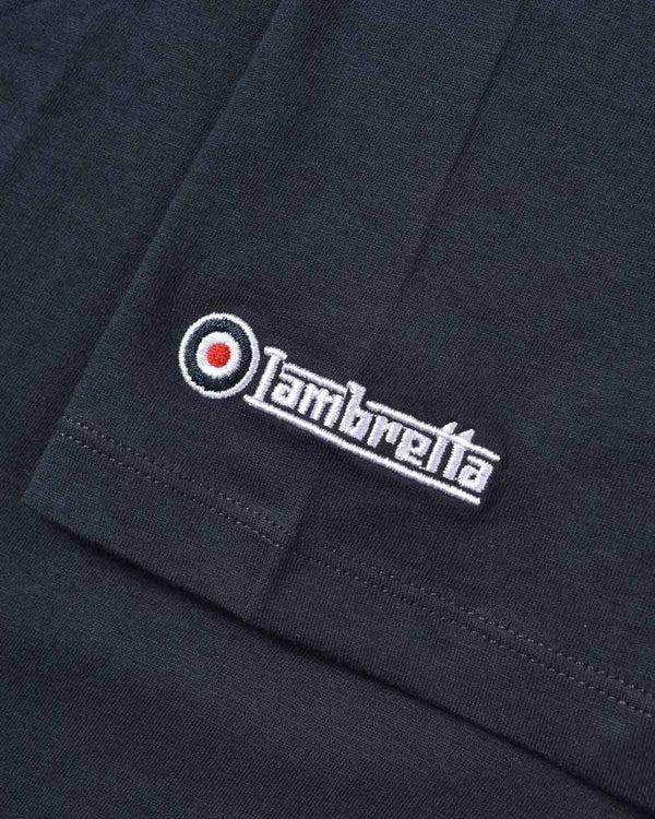 Lambretta Vinyl Tee Navy