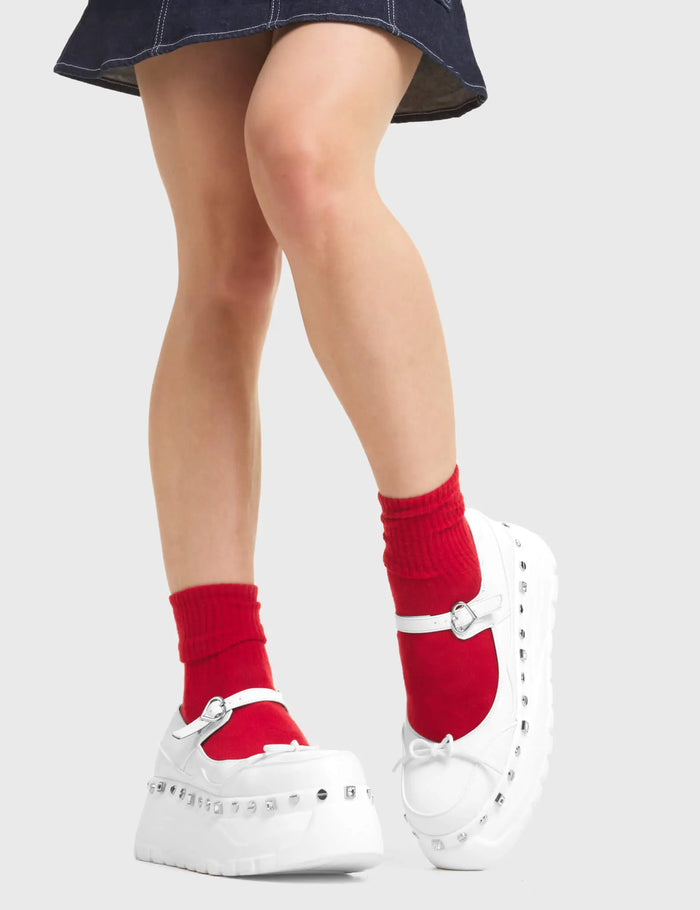 Lamoda Beauty Queen Chunky Platform Mary Jane Shoes