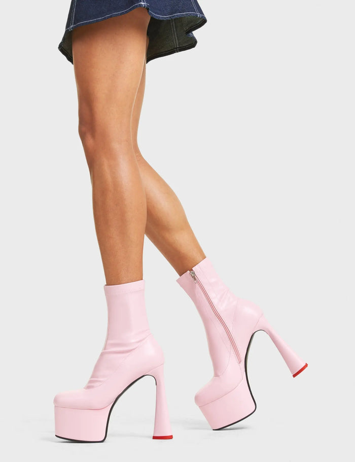 Lamoda Addicted Platform Ankle Boots