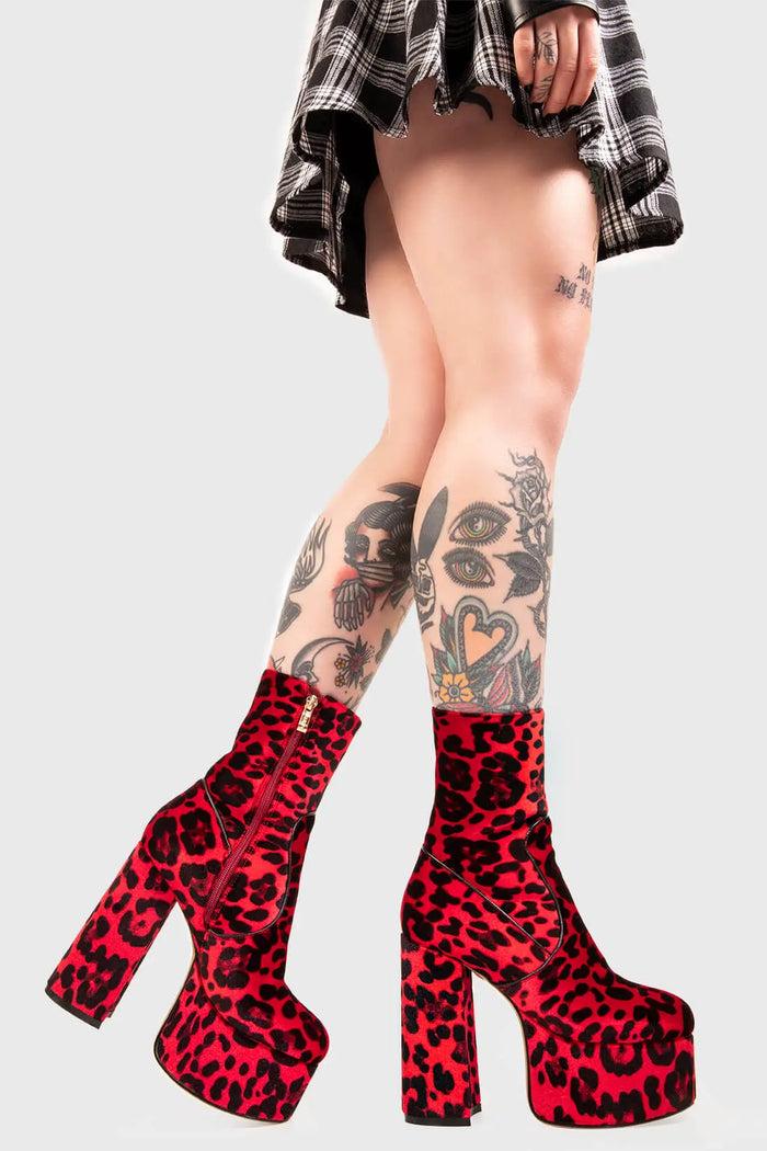 Lamoda Adore You Platform Ankle Boots