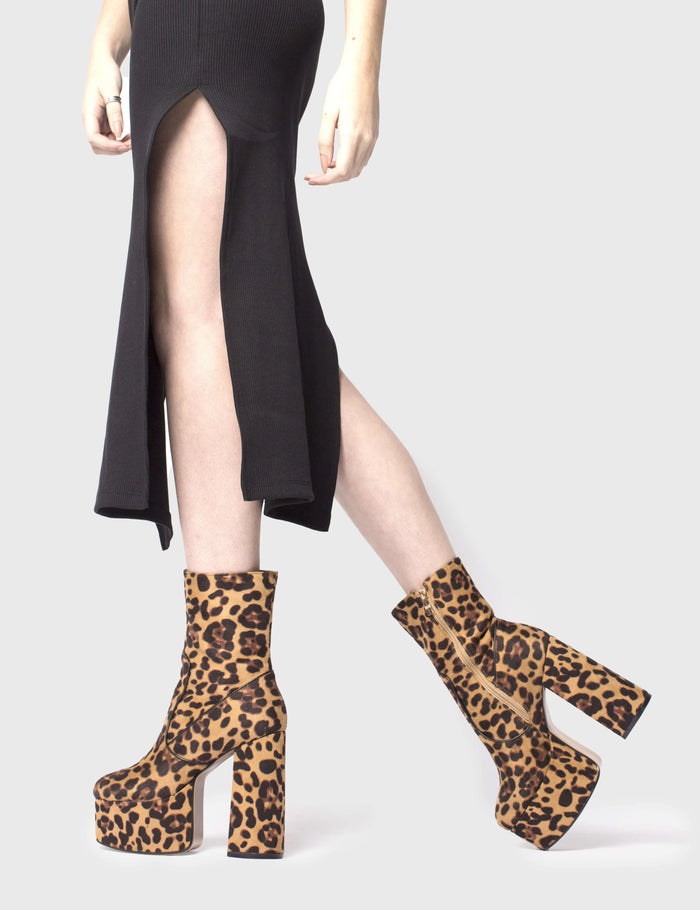 Lamoda Adore You Platform Ankle Boots