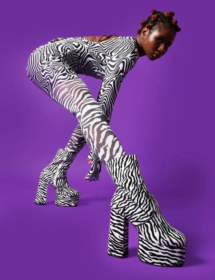 lamoda Adore You Platform Ankle Boots